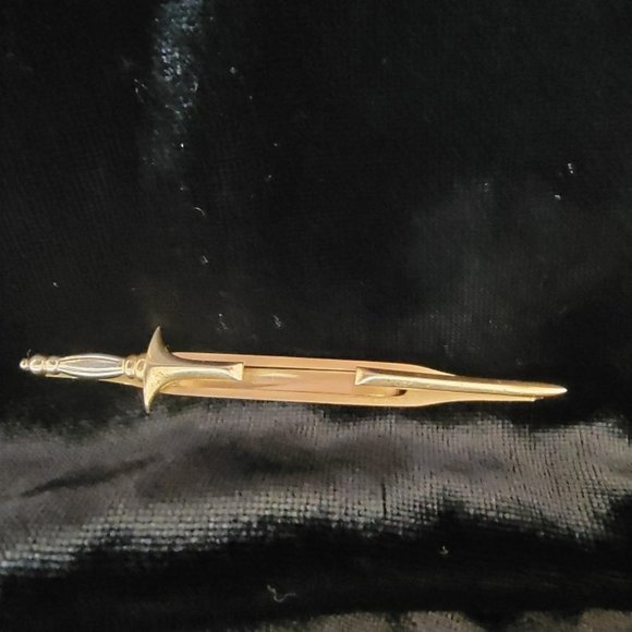 Vintage Swank Knife-Dagger/Sword Tie Bar - Picture 3 of 5